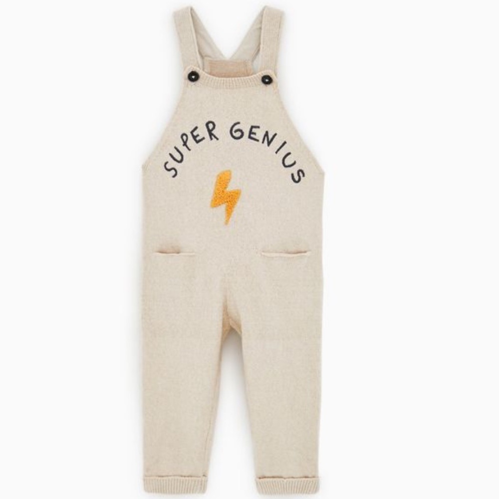 Zara Super Genius Knit Overalls - Picture 2 of 11